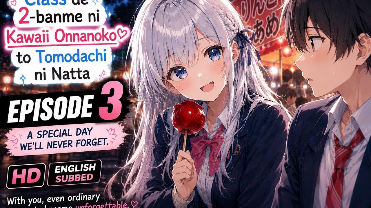 Class de 2-banme ni Kawaii Onnanoko to Tomodachi ni Natta Episode 3 English Subbed