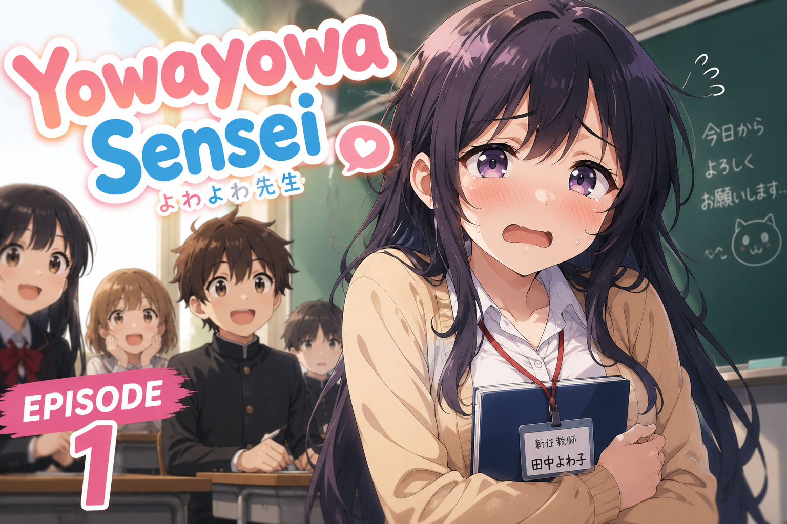 Yowayowa Sensei Season 1 episode 1